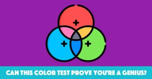 Can This Color Test Prove You're A Genius?